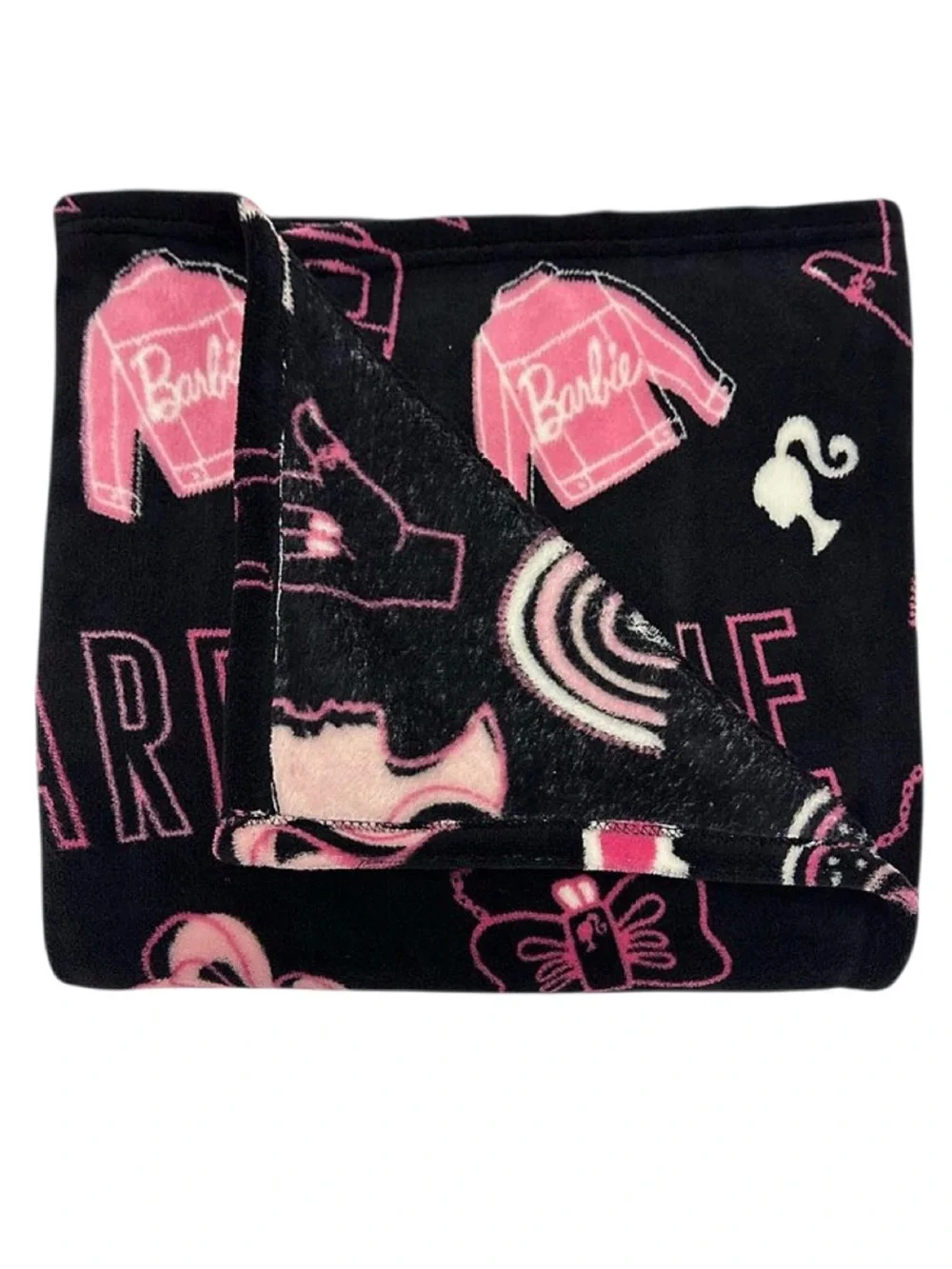 Barbie Fashion Icons Throw Blanket (NWT)